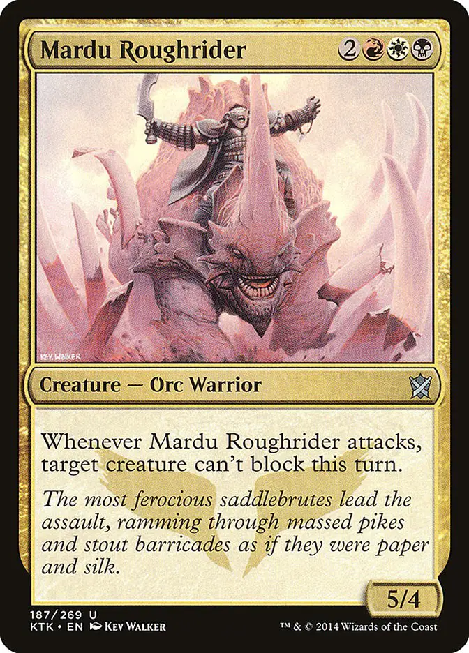 Mardu Roughrider (Khans of Tarkir)