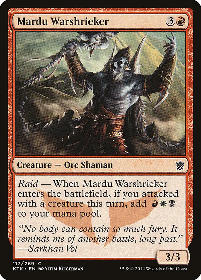 Mardu Warshrieker (Khans of Tarkir)