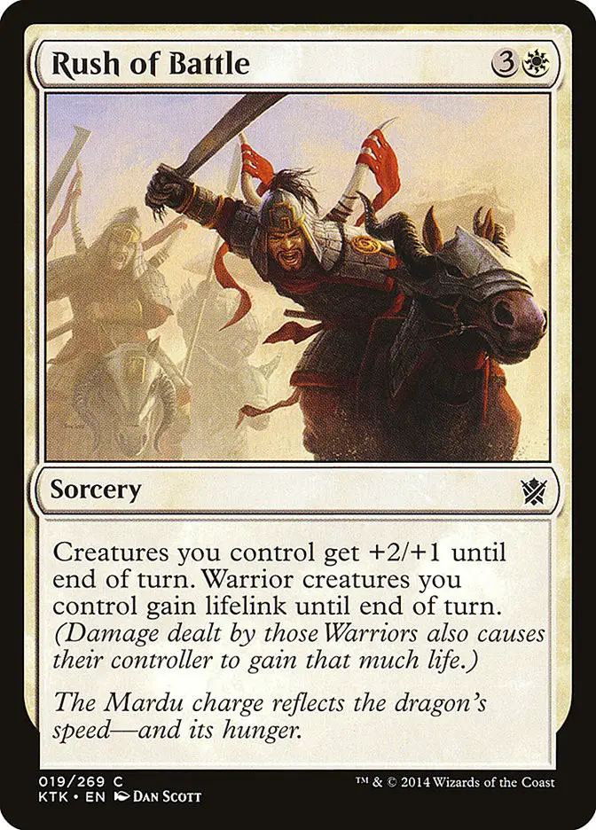 Rush of Battle (Khans of Tarkir)