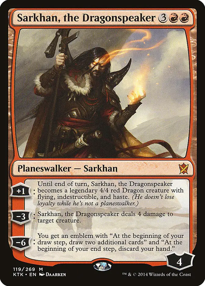 Sarkhan  the Dragonspeaker (Khans of Tarkir)