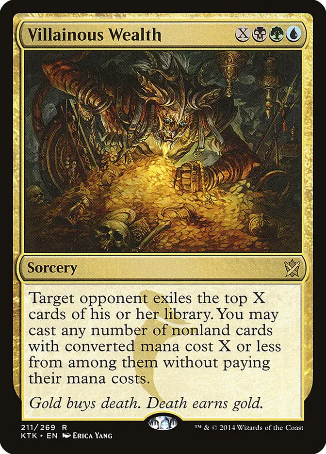 Villainous Wealth (Khans of Tarkir)