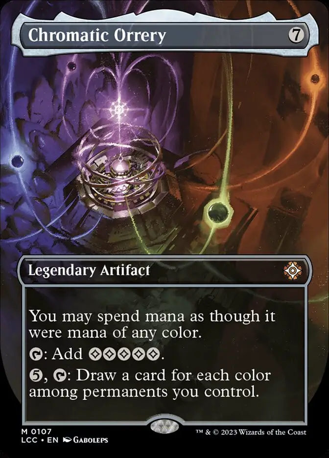 Chromatic Orrery (The Lost Caverns of Ixalan Commander)