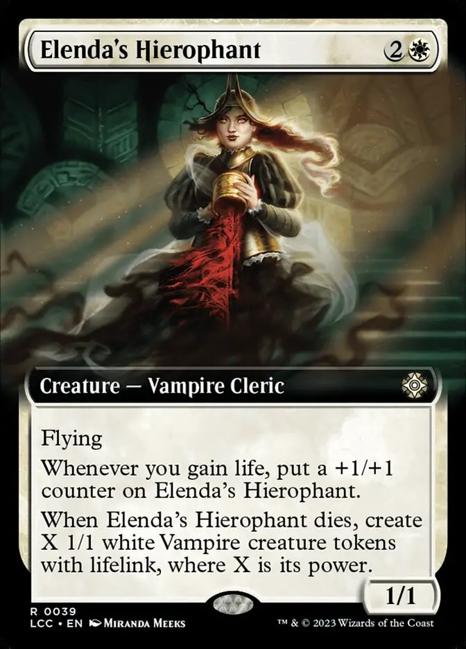 Elenda s Hierophant (The Lost Caverns of Ixalan Commander)