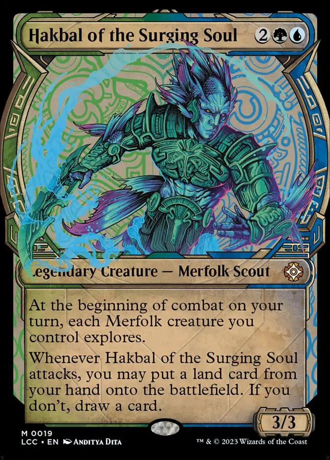 Hakbal of the Surging Soul (The Lost Caverns of Ixalan Commander)