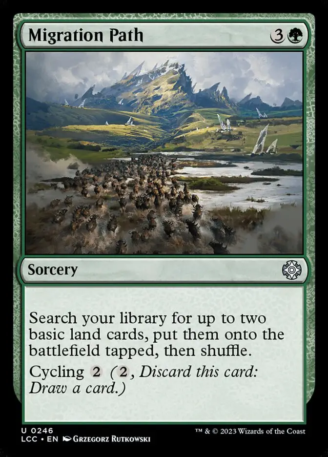 Migration Path (The Lost Caverns of Ixalan Commander)