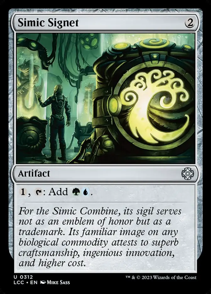 Simic Signet (The Lost Caverns of Ixalan Commander)