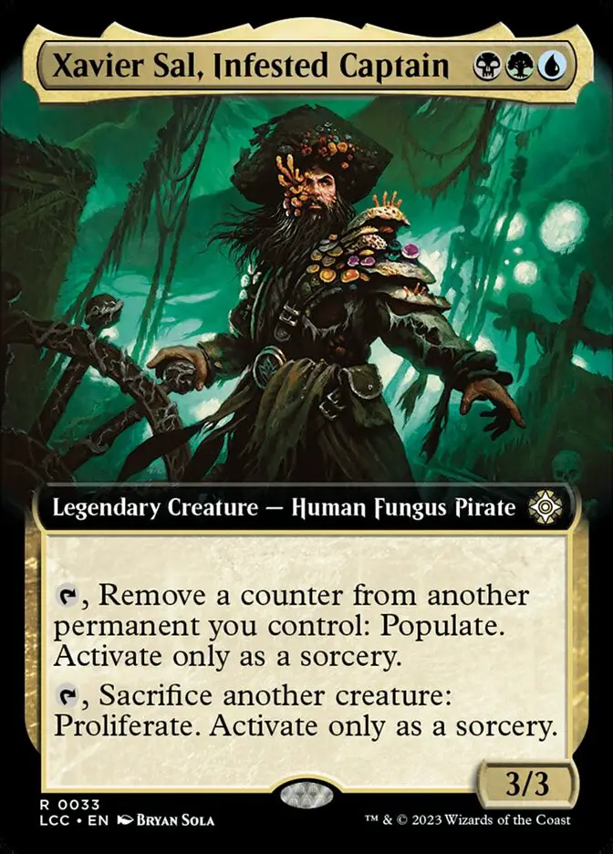 Xavier Sal  Infested Captain (The Lost Caverns of Ixalan Commander)