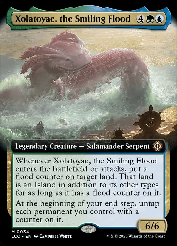 Xolatoyac  the Smiling Flood (The Lost Caverns of Ixalan Commander)