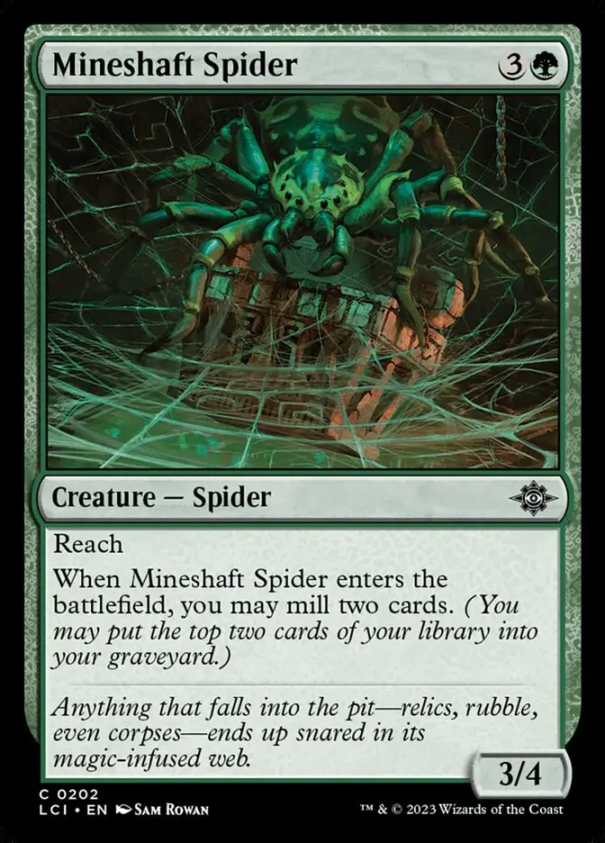 Mineshaft Spider (The Lost Caverns of Ixalan)