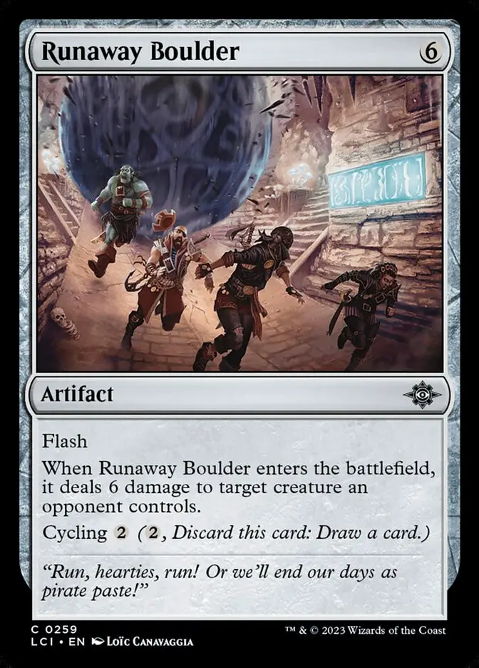 Runaway Boulder (The Lost Caverns of Ixalan)