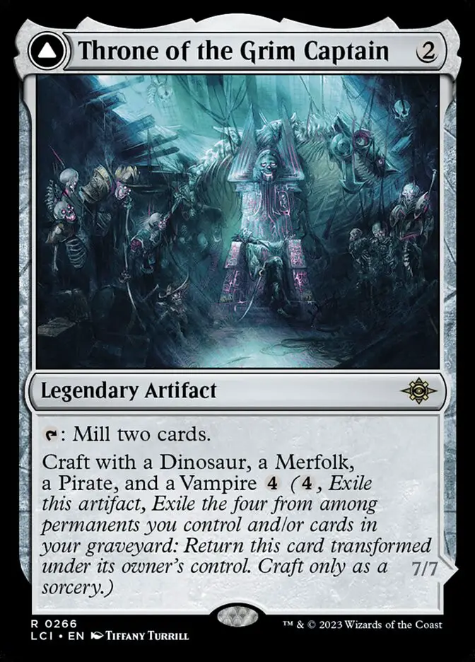 Throne of the Grim Captain    The Grim Captain (The Lost Caverns of Ixalan)