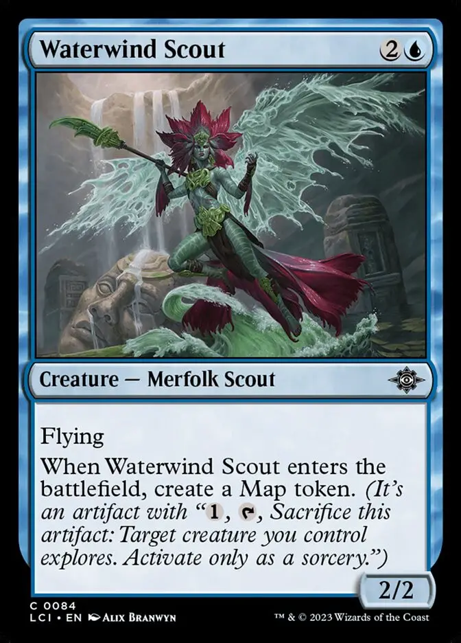 Waterwind Scout (The Lost Caverns of Ixalan)