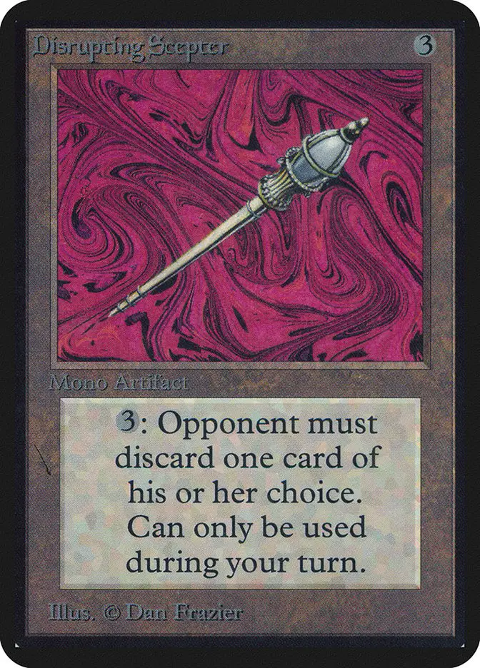 Disrupting Scepter (Limited Edition Alpha)