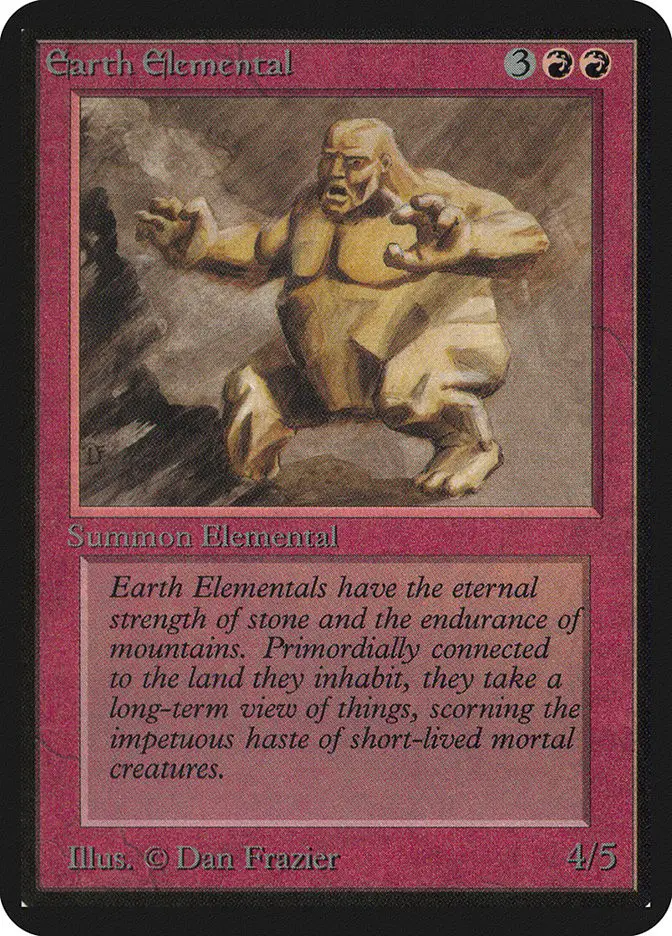 Earth Elemental (Limited Edition Alpha)