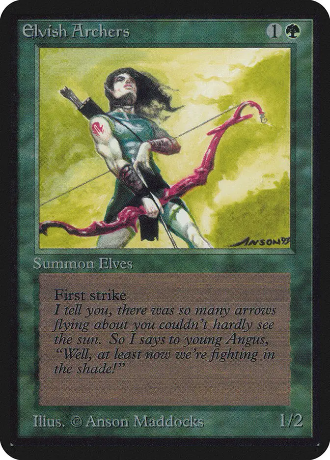Elvish Archers (Limited Edition Alpha)
