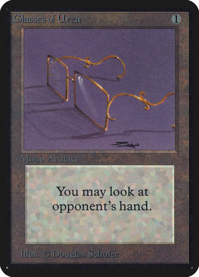 Glasses of Urza (Limited Edition Alpha)