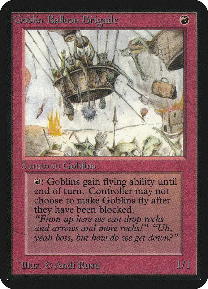 Goblin Balloon Brigade (Limited Edition Alpha)