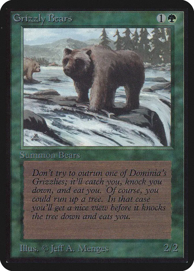 Grizzly Bears (Limited Edition Alpha)