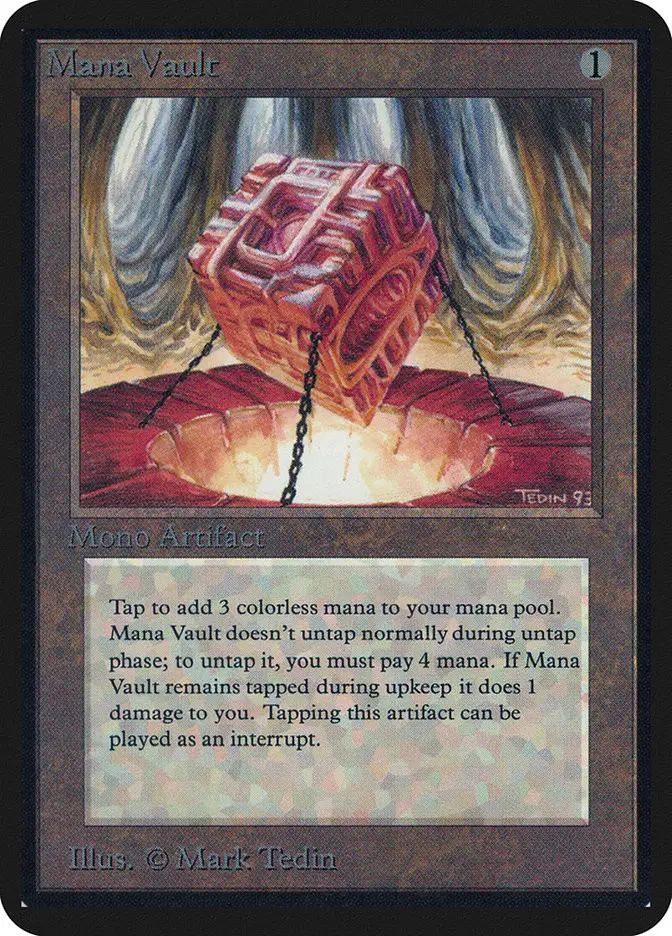 Mana Vault (Limited Edition Alpha)