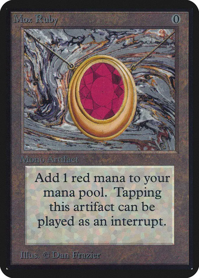 Mox Ruby (Limited Edition Alpha)