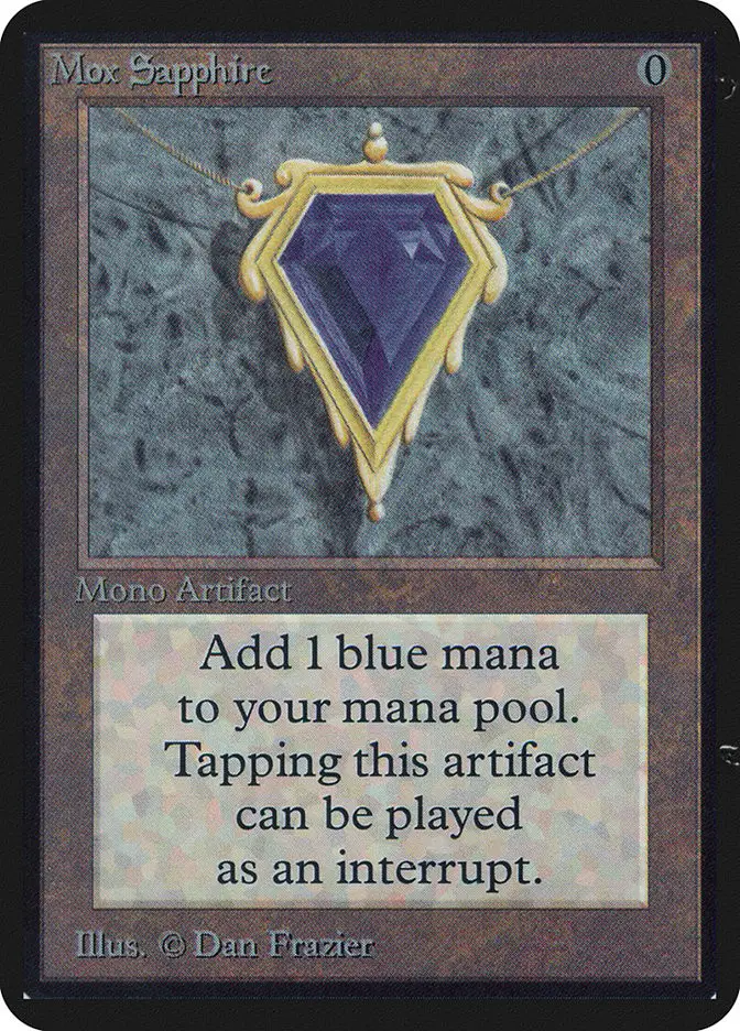 Mox Sapphire (Limited Edition Alpha)