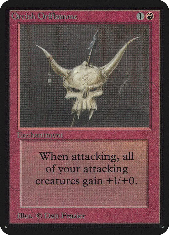 Orcish Oriflamme (Limited Edition Alpha)