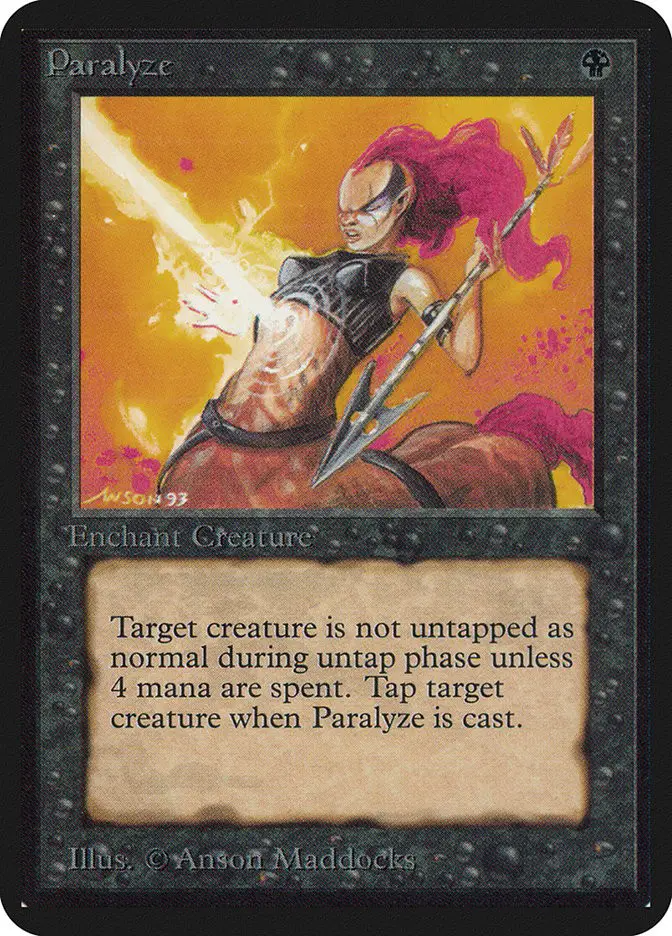 Paralyze (Limited Edition Alpha)