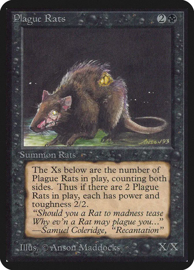 Plague Rats (Limited Edition Alpha)