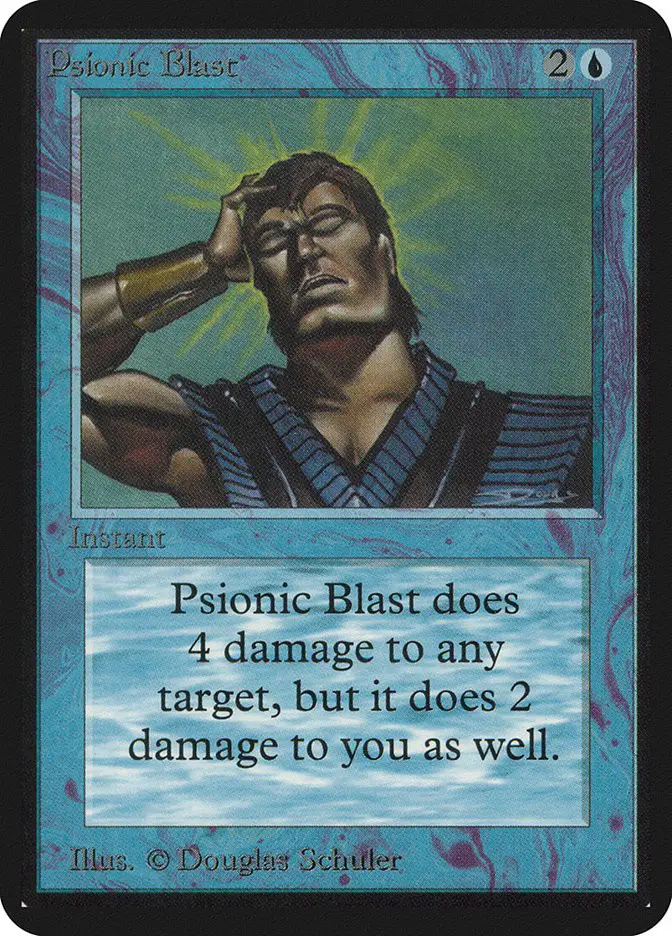 Psionic Blast (Limited Edition Alpha)