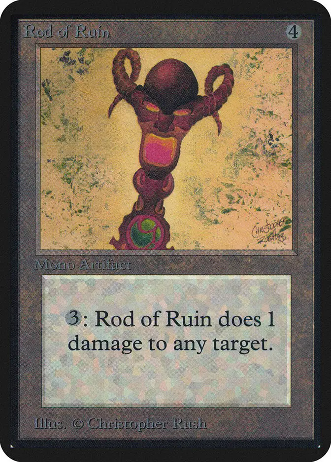 Rod of Ruin (Limited Edition Alpha)