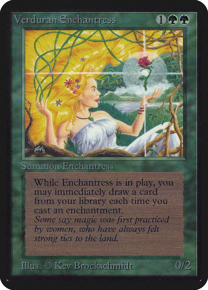 Verduran Enchantress (Limited Edition Alpha)