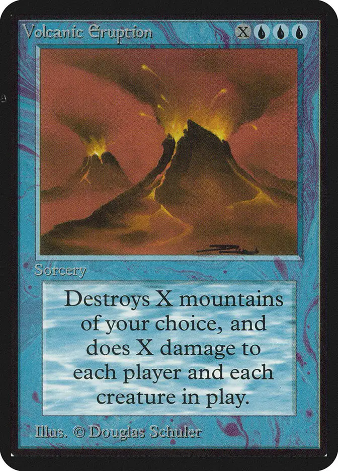 Volcanic Eruption (Limited Edition Alpha)