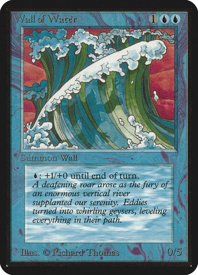 Wall of Water (Limited Edition Alpha)