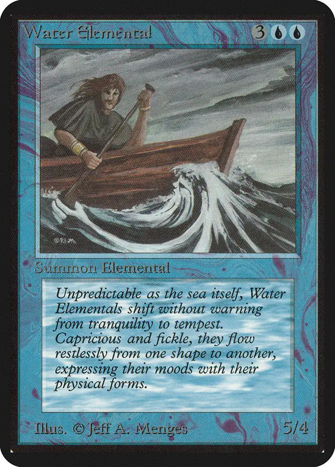 Water Elemental (Limited Edition Alpha)