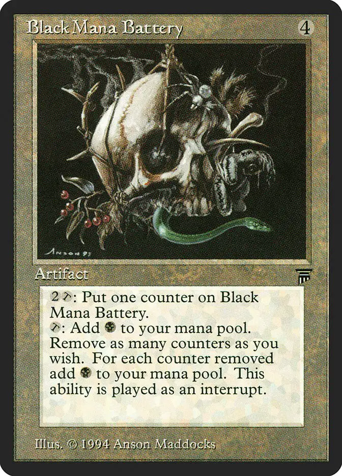 Black Mana Battery (Legends)