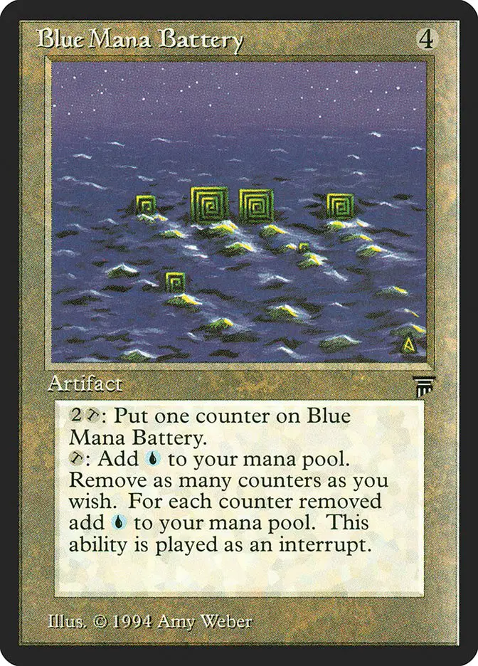 Blue Mana Battery (Legends)