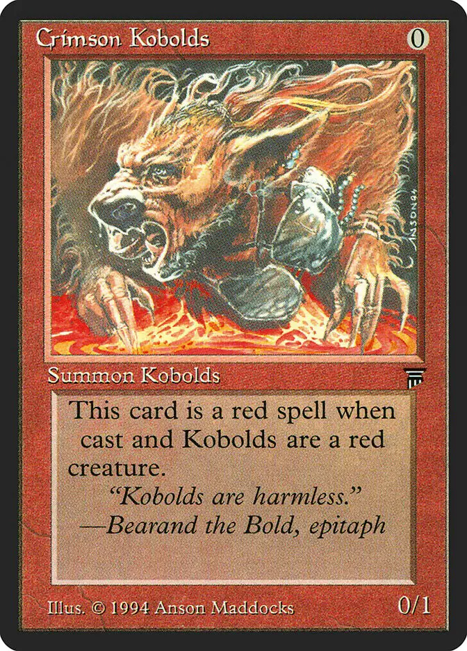 Crimson Kobolds (Legends)