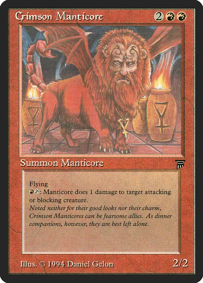 Crimson Manticore (Legends)
