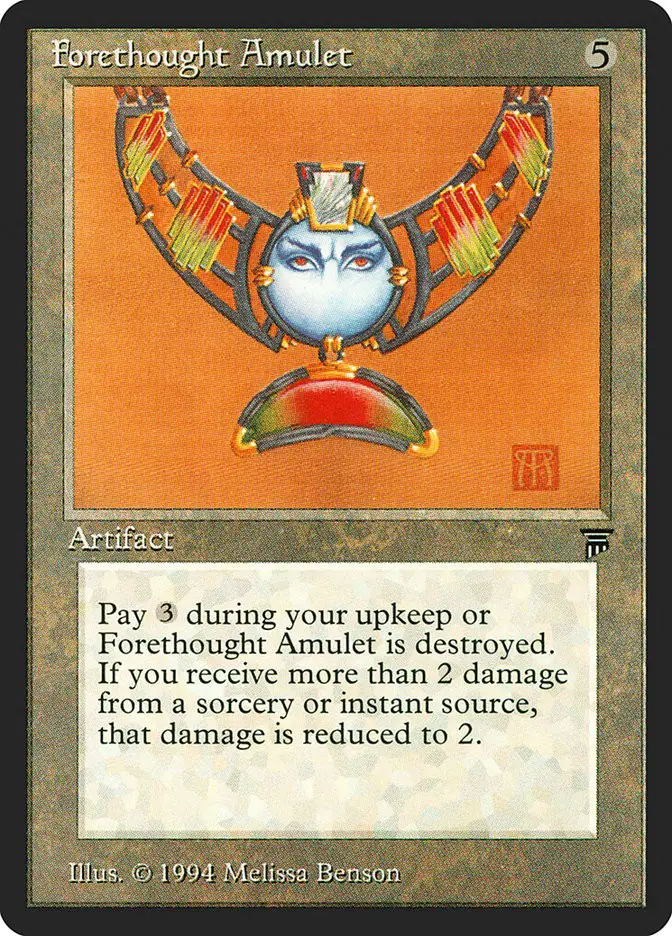 Forethought Amulet (Legends)