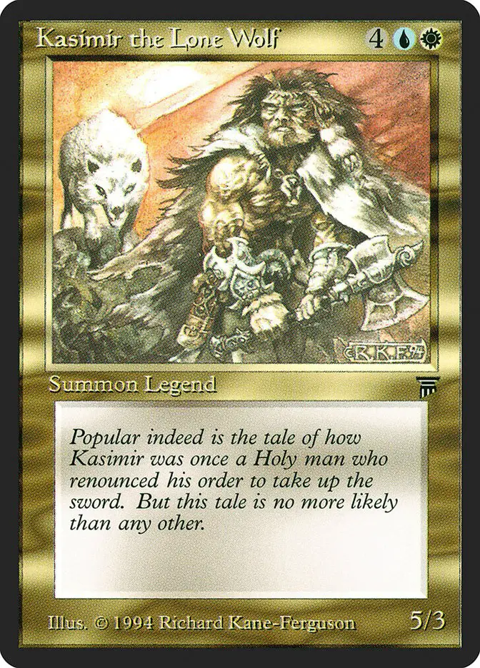 Kasimir the Lone Wolf (Legends)
