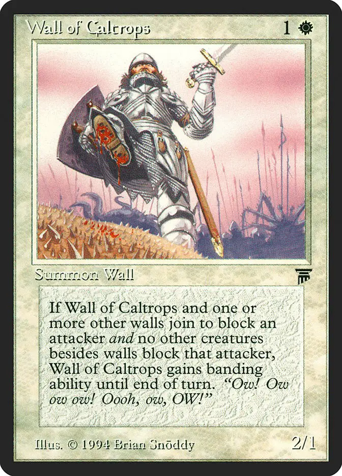 Wall of Caltrops (Legends)