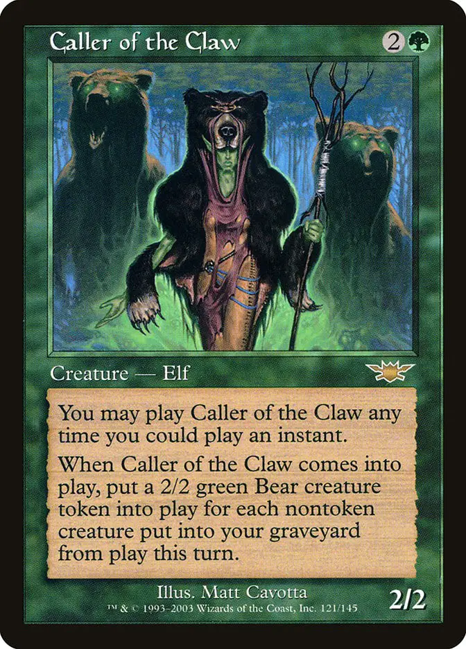 Caller of the Claw (Legions)