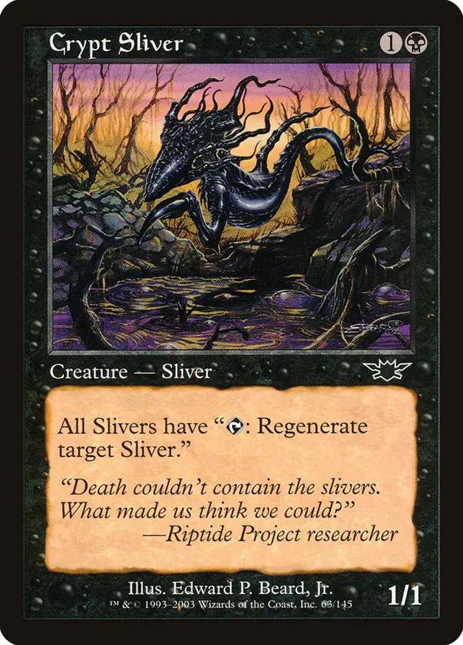 Crypt Sliver (Legions)