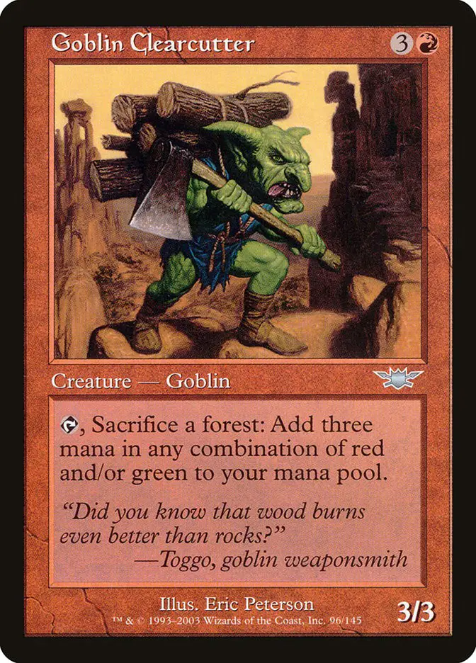 Goblin Clearcutter (Legions)