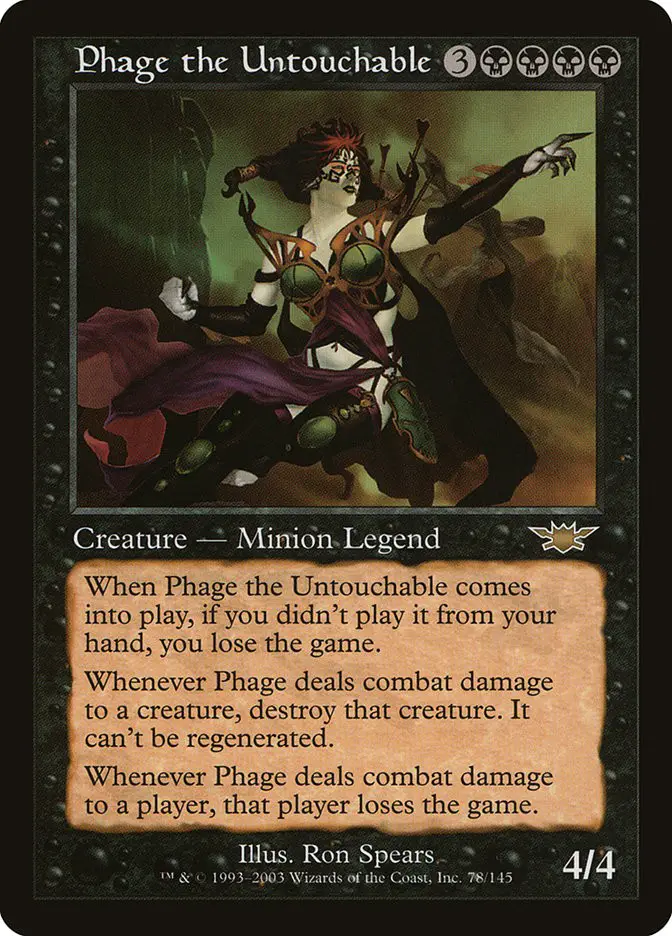 Phage the Untouchable (Legions)