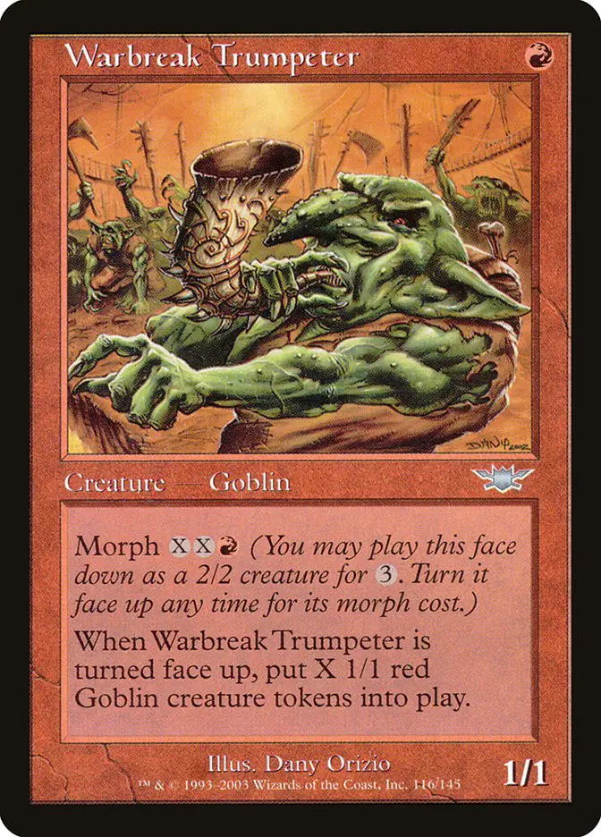 Warbreak Trumpeter (Legions)