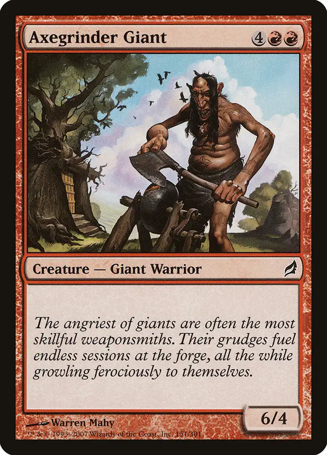 Axegrinder Giant (Lorwyn)