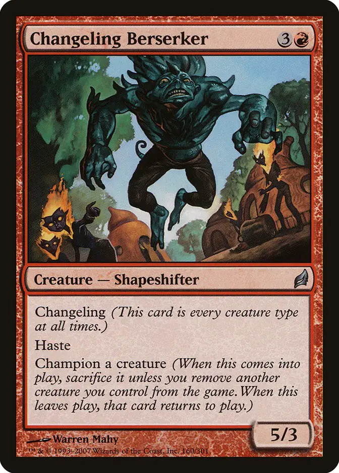 Changeling Berserker (Lorwyn)
