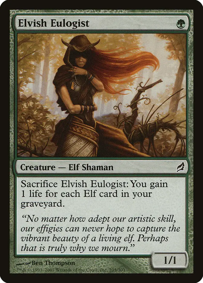 Elvish Eulogist (Lorwyn)
