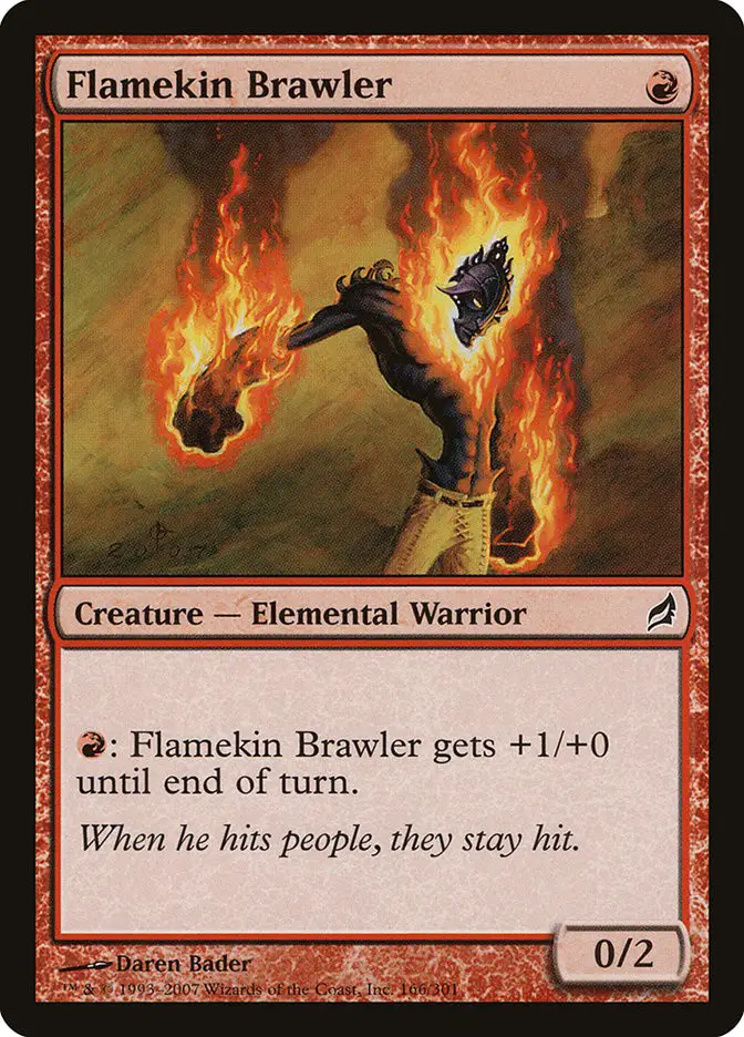 Flamekin Brawler (Lorwyn)